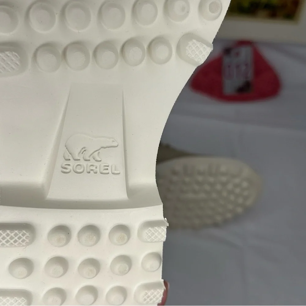 NWT Sorel Caribou OTM WaterProof Ancient Fossil/Chalk Boots Size 11 - Picture 10 of 14